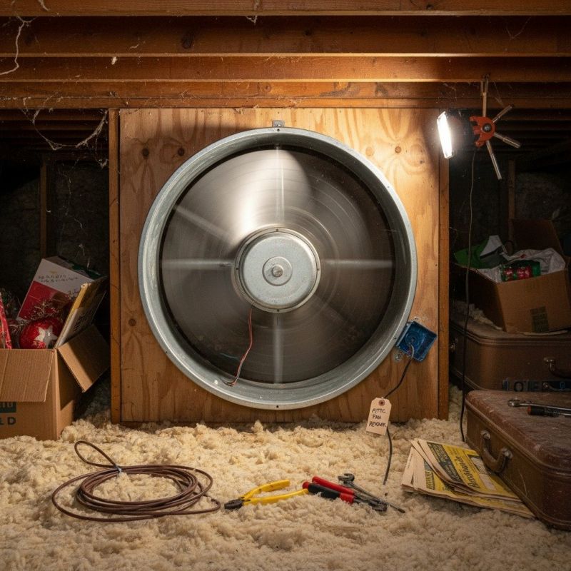 Attic Fan Servicing in Heber City, UT