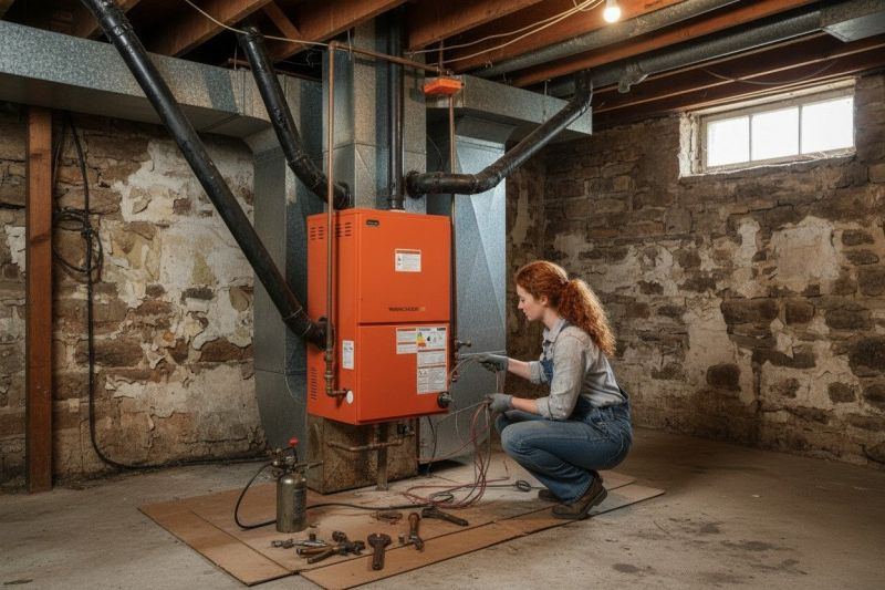 Attic Furnace Installation in Monmouth County, NJ