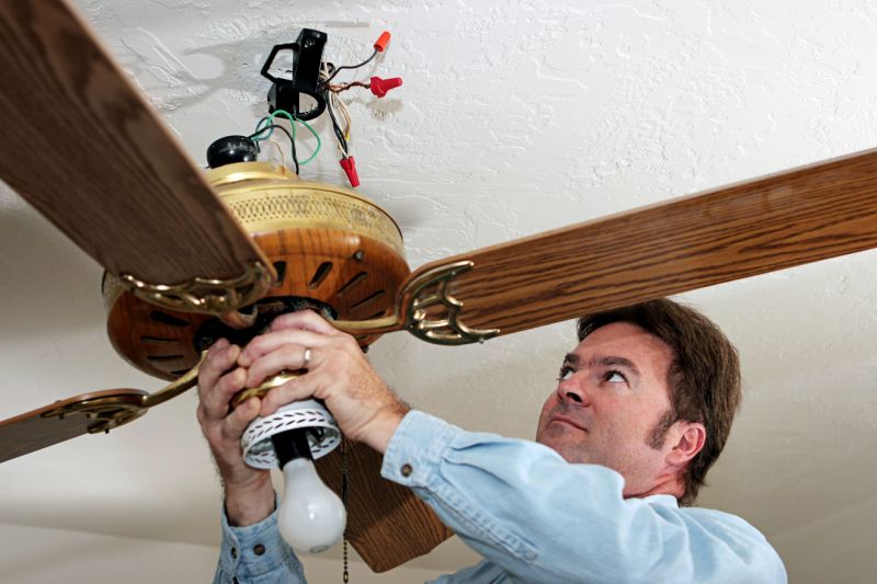 Ceiling Fan Mounting in Littleton, CO