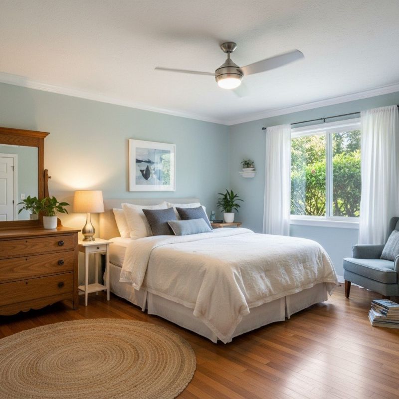 Hanging Fan Installation in Wilmington, NC