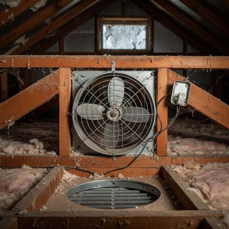 Solar Fan Installation in Heber City, UT
